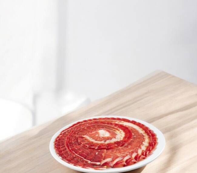 Plato de jamón Ibérico