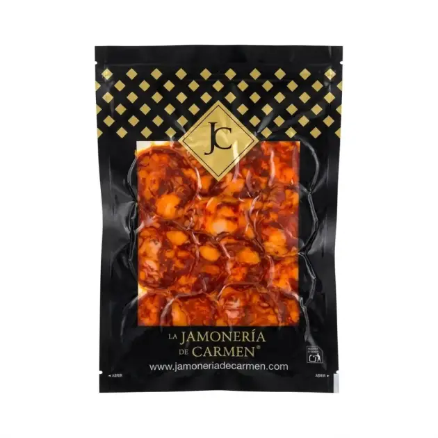 5 sobres de chorizo ibérico de bellota campaña (100g.)